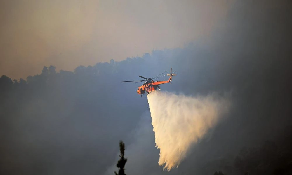 Φωτιά στην Ηλεία - Ήχησε το 112 - Εκκενώνονται δύο περιοχές